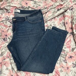 Hollister Dark Blue curvy low-rise skinny Women's Jeans